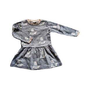En Phant walrus dress 12 months 100% cotton 100% bonkers